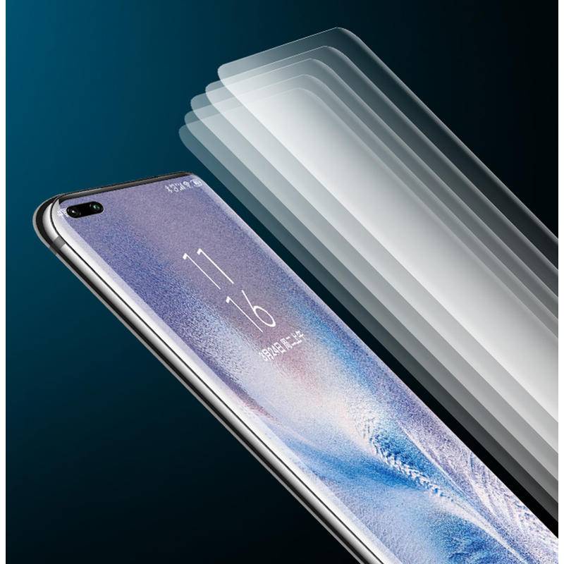 3pcs Film Hydrogel Bening Untuk OPPO Realme Q Q2 Q3 Q5 Pro Carnival Full Cover Anti blue light Pelindung Layar Untuk Realme Q3i Q3S Q3T Q5i Film Keselamatan Lembut Bukan Kaca