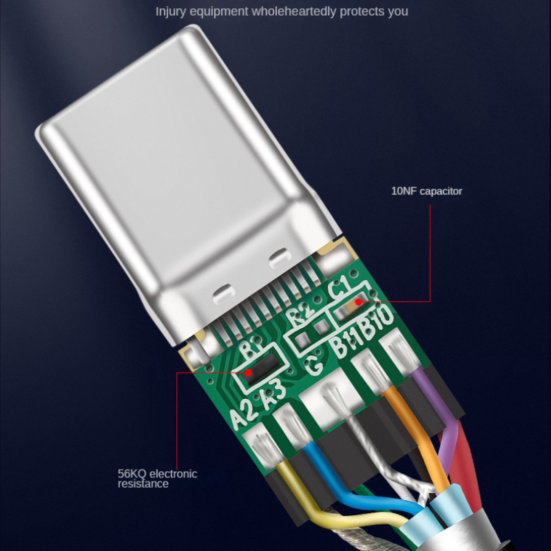 Usb3.2 Gen2 10Gbps Tipe C Kabel USB A Ke Type-C 3.2 Transfer Data USB C SSD Hard Disk Cable PD 60W 3A Quick Charge Kabel Charge