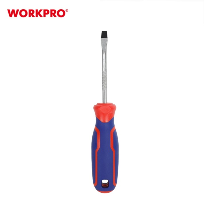 Workpro WP221014 Slotted Screwdriver 4x100mm