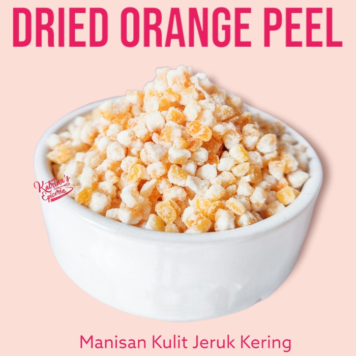 

New Arrival- 250 GRAM DRIED ORANGE PEELED - MANISAN KULIT JERUK KERING