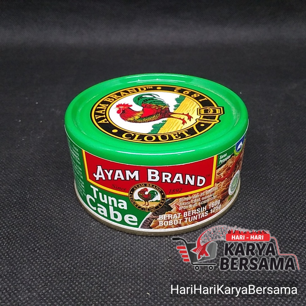 

AYAM BRAND CHILLI TUNA 160GR