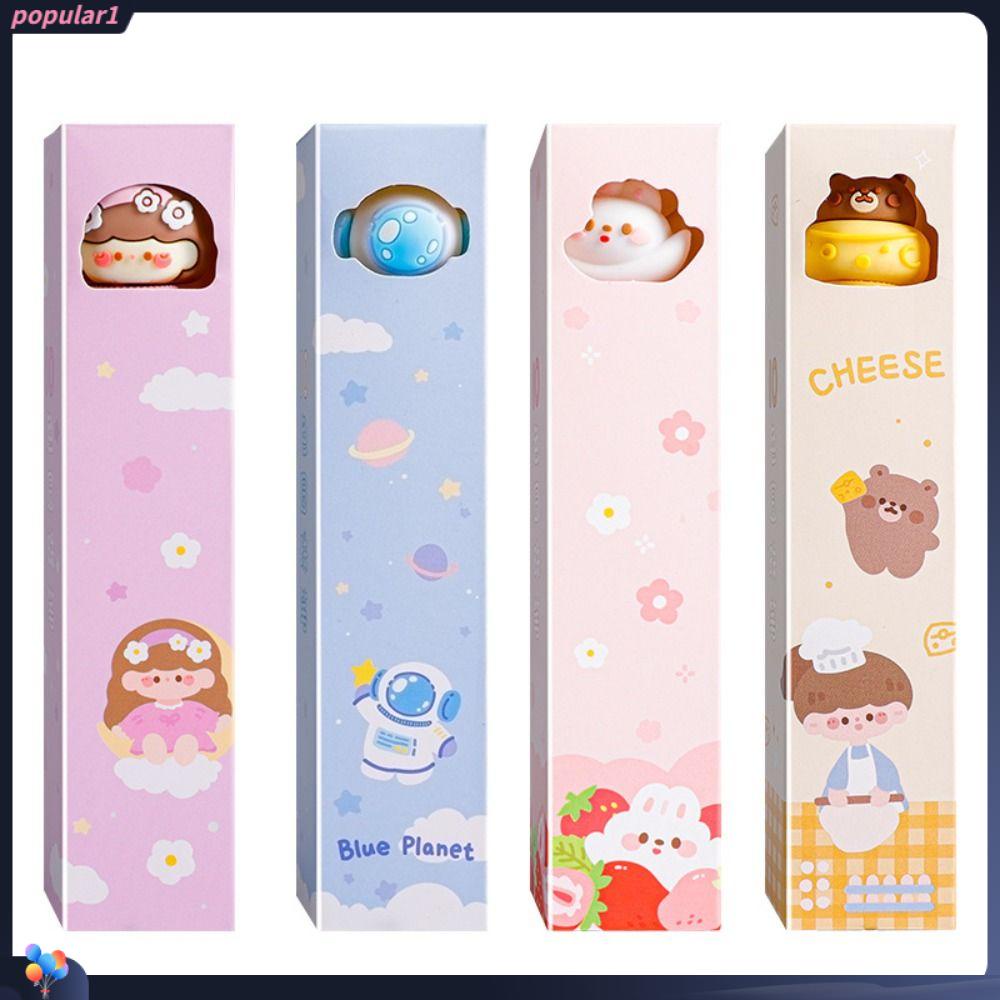 Populer 2pcs Bolpoin Warna Warni Refill Alat Tulis Belajar Perlengkapan Kantor Alat Tulis Press Type Gel Bolpen