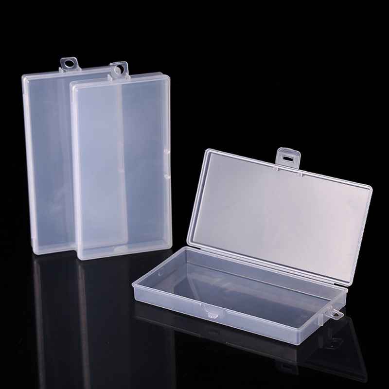 Multifungsi Sederhana Transparan Kotak Penyimpanan Alat Tulis Hardware Case Manik-Manik Wadah Tangan Rekening Sticky Notes Kotak Desktop Organizer Perhiasan