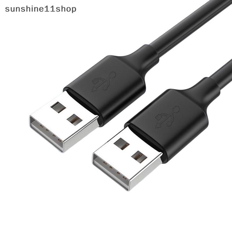 Sho Kabel Ekstensi USB Ke USB USB A Male to Male USB 3.0 2.0 Extender Untuk Hard Disk N