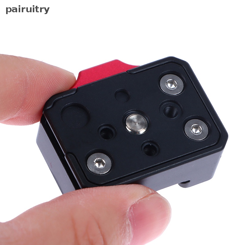 Prt Quick Release Mount Plate Board Penjepit Anti Goyang Port V Untuk Tripod DSLR Kandang PRT