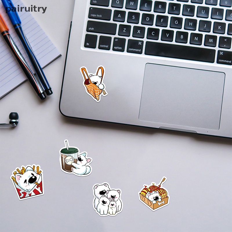 Prt 50 /100PCS Lucu Corgi Kawaii Hewan Stiker Ponsel Bagasi Skateboard Laptop Gitar Kartun Grafiti Tahan Air Stiker Stiker PRT