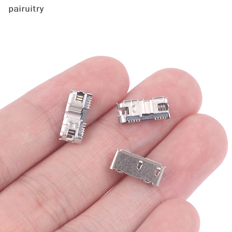 Prt 3Pcs G42Y Micro USB 3.0 B Type SMT Female Socket Connector Untuk Hard Disk Drives Antarmuka Data PRT