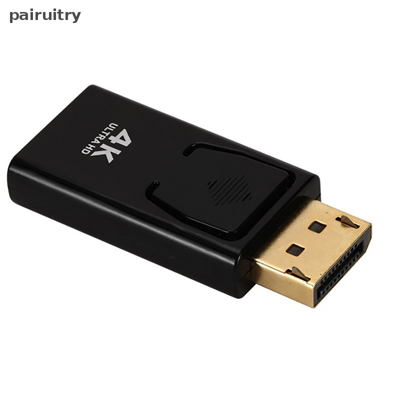 Prt 4K DisplayPort to HDMI-compatible Adapter Display Port Male DP 1080P HDTV Female Converter Video Audio Kabel Untuk PC Proyektor PRT