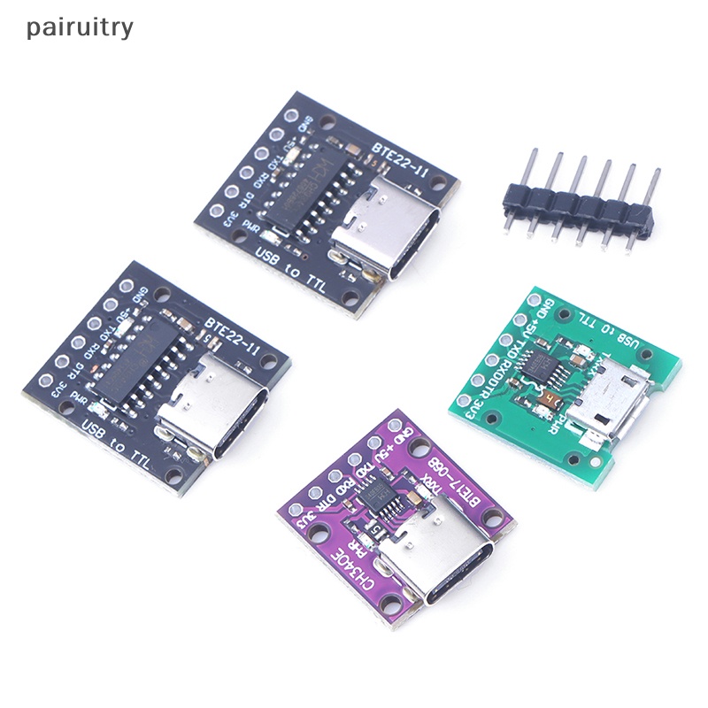 Prt 1Pc CH340E CH340N 9340papan Upgrade USB Ke TTL Modul PRT