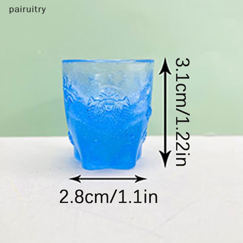 Prt Mini Luminous Resin Cup Glow In The Dark Miniatur Ornamen Mungil Dekorasi PRT