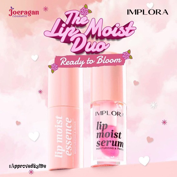 Implora Lip Moist Serum I Implora Lip Moist Blooming Duo I Implora News The Lip Moist Duo essence