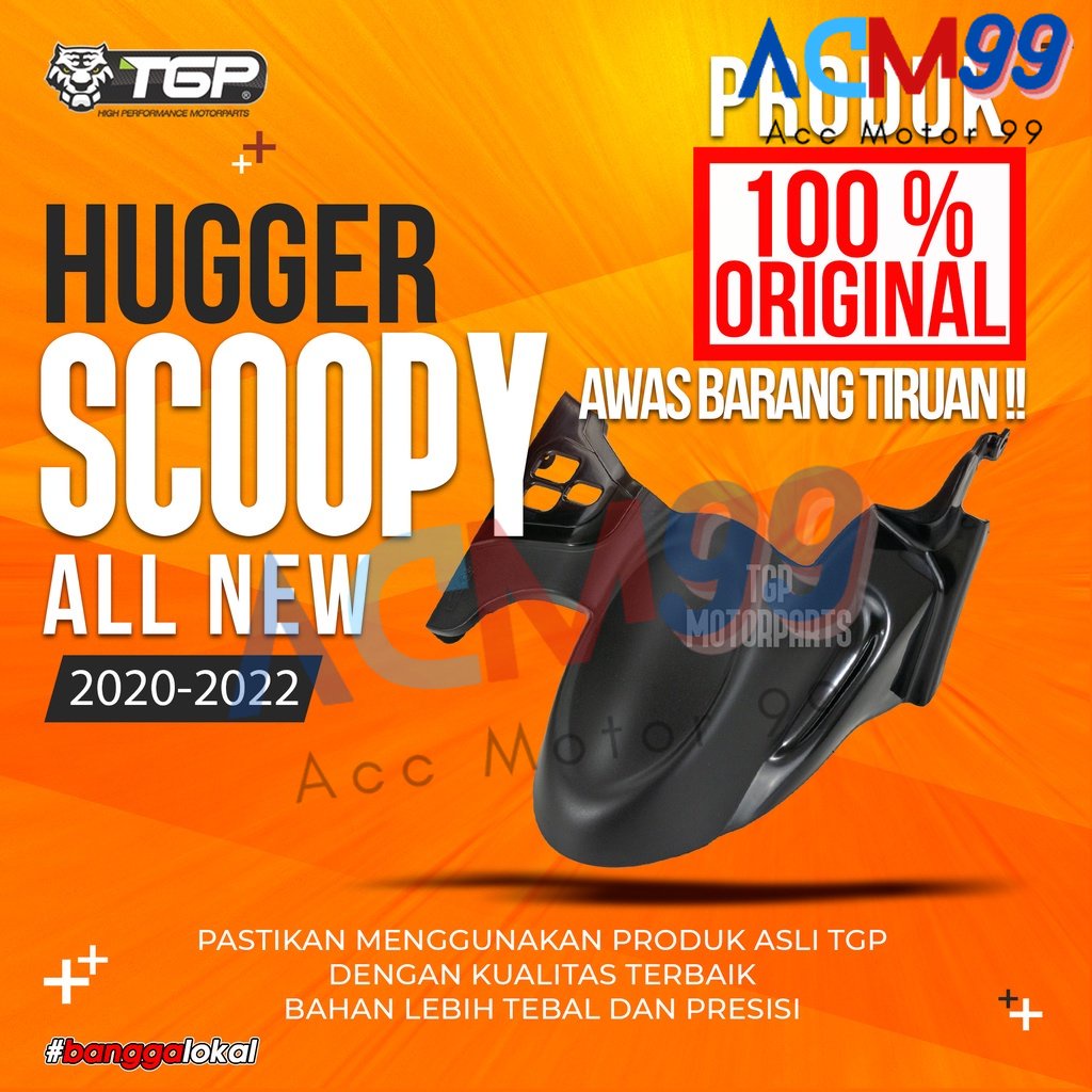 Hugger Spakbor Kolong All New Scoopy 2020 2021 2022