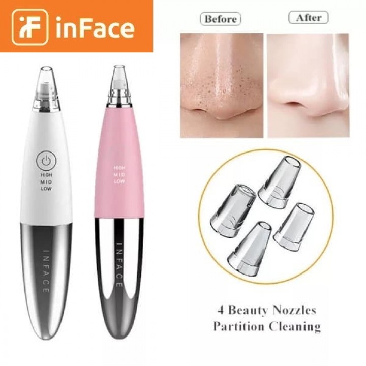 147 INFACE Blackhead Remover Face Cleaner Pembersih Penyedot Komedo MS7000