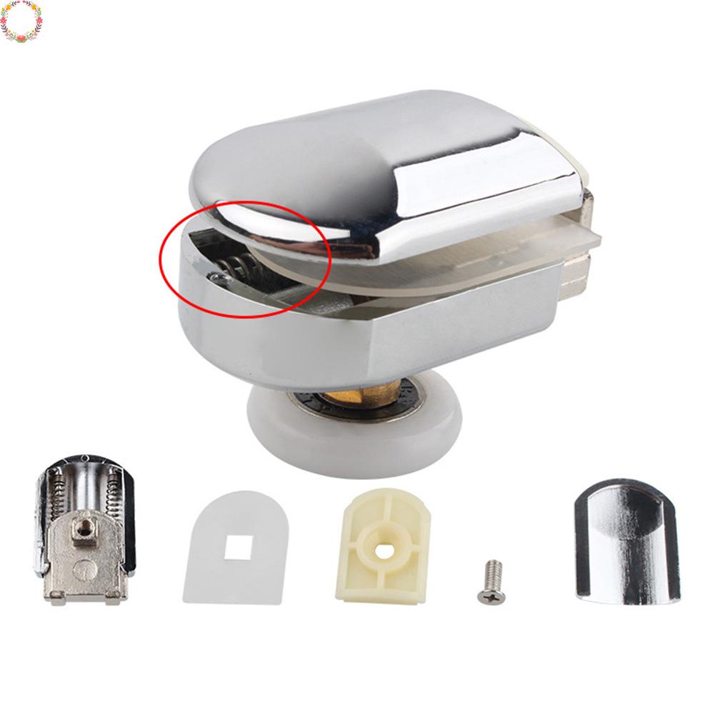4pcs /set Paduan Seng Single Shower Door Rollers Runners Wheels 25mm Roda Rumah