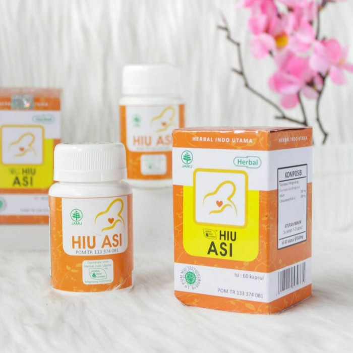 HIU ASI HERBAL PELANCAR ASI KAPSUL ASI BOOSTER