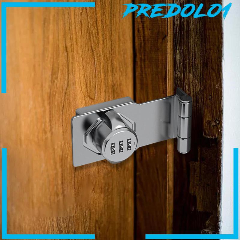 [Predolo1] Kunci Kombinasi 3digi Password Safety Lock File Cabinet Lock Bar Home