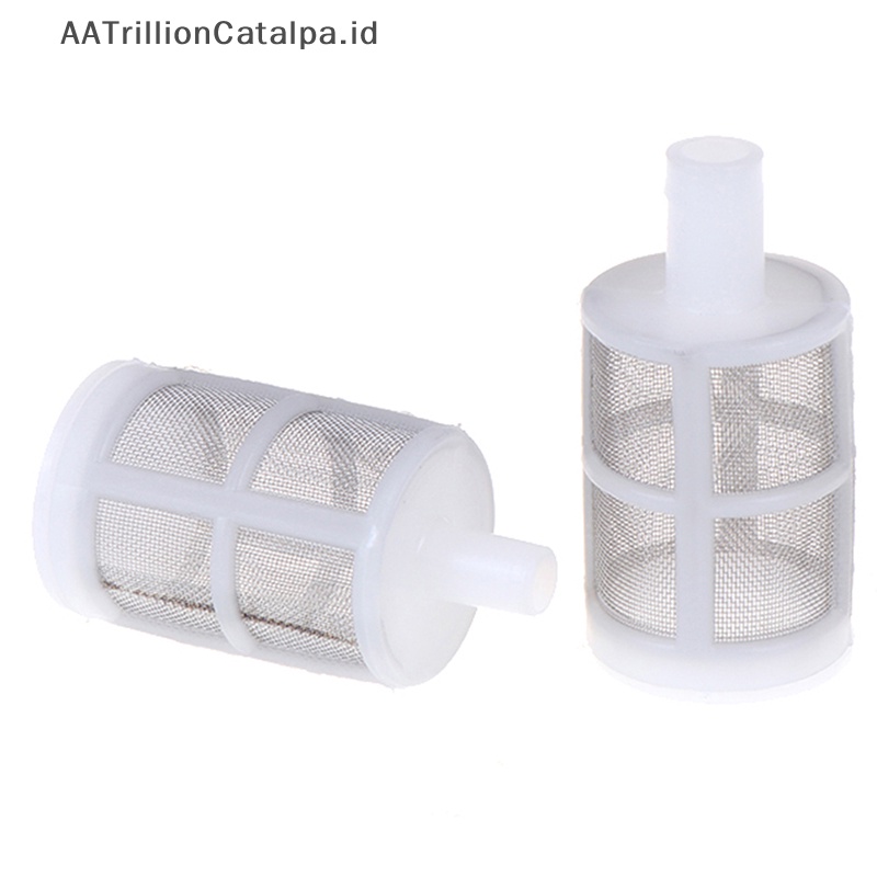 Aatrillioncatalpa Filter Jaring Stainless Steel Micro Irigasi Pompa Air Melindungi Selang Mesh Filter ID