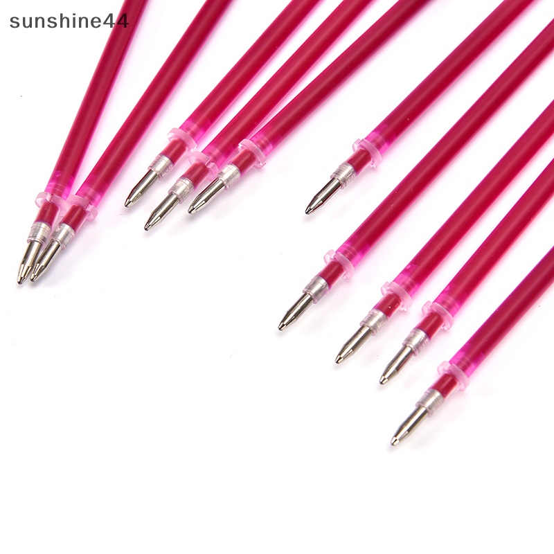 Sunshine 10pcs /set Stitch Marker Larut Air Cross Erasable Pens Grommet Tinta Kain ID