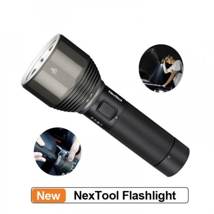 88 NEXTOOL ZES0417 - Senter 2000 Lumens Tahan Air IPX7 Tahan Banting