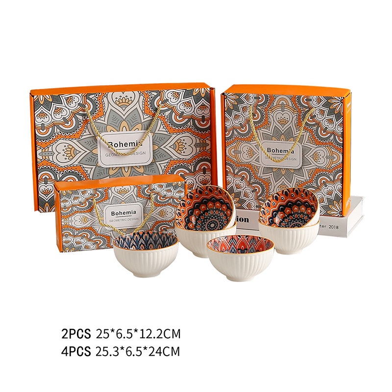 MANGKOK Mangkok Set Mangkok Jepang Keramik Set Souvenir Kado Gift Japanese Bowl Set PREMIUM QUALITY