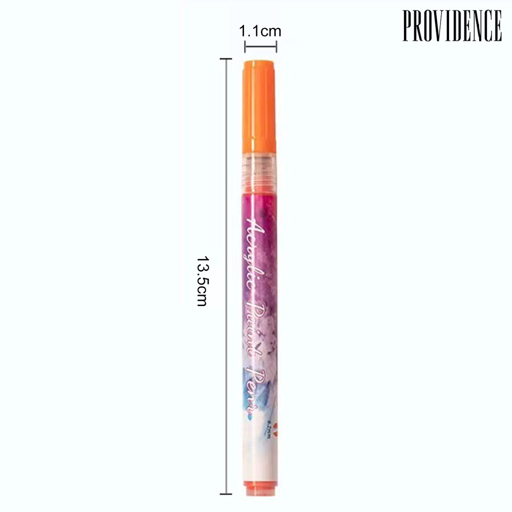 Providence 12Pcs Nail Art Pens Tip Halus Cepat Kering Mudah Operasi Garis Presisi Ultra Tipis Lukisan Kuku Tahan Air Nail Art Graffiti Pen Set Digunakan Di Rumah