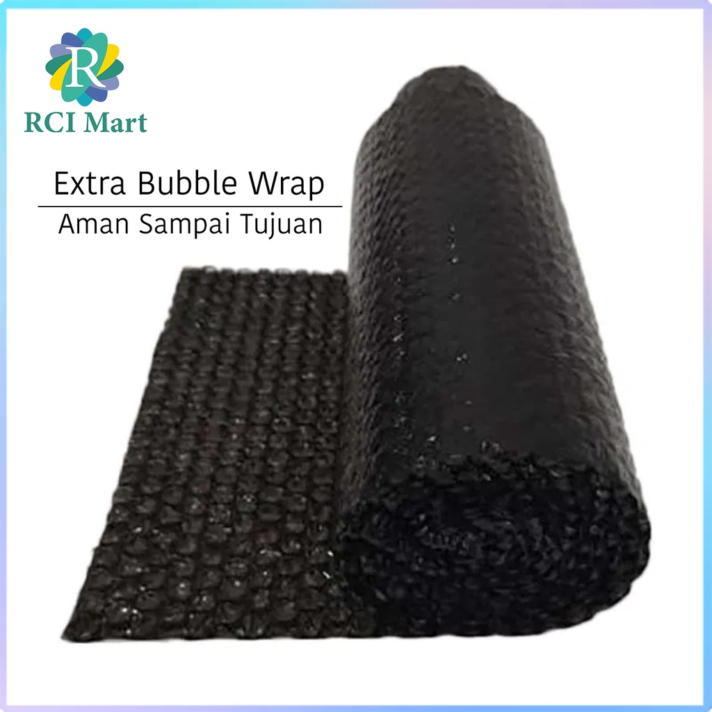 

Extra Bubble Wrap Tambahan Pengamanan (1 lapis) - RCI Mart