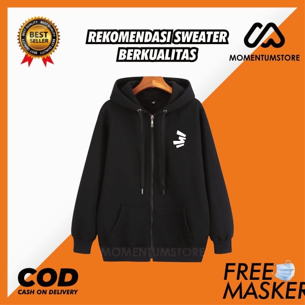 JAKET HOODIE SWEATER ZIPPER 3second PRIA || HOODIE 3second PREMIUM || HOODIE 3second PRIA DISTRO