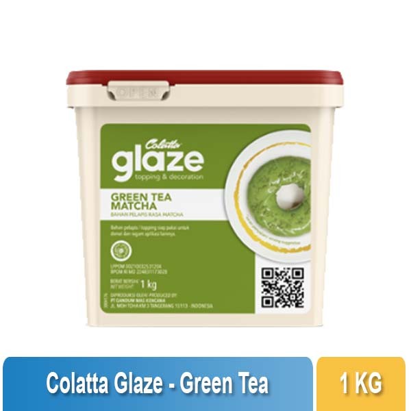 

New Arrival- Colatta Glaze 1 Kg New Packaging all varian - Glaza Green Tea
