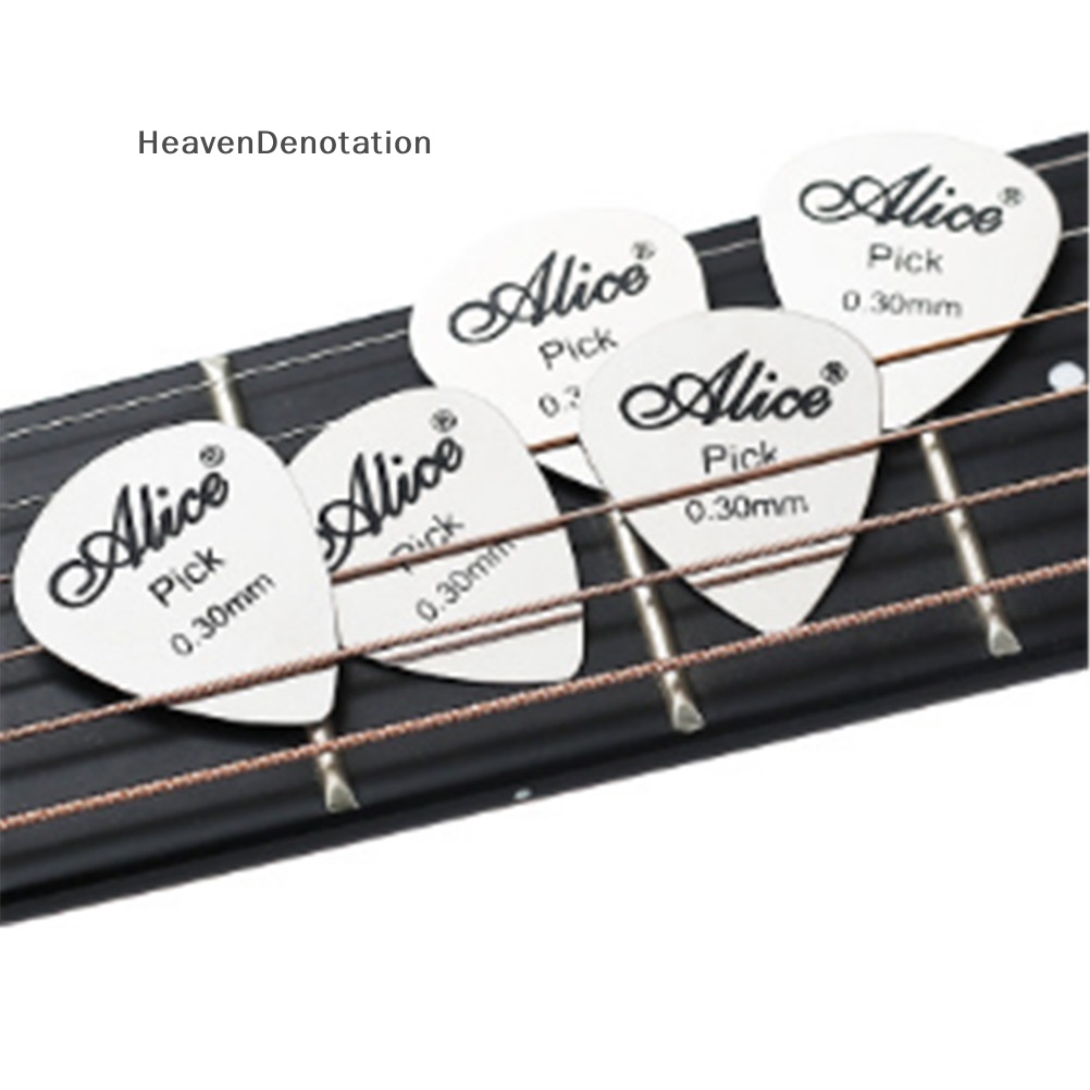 [HeavenDenotation] Pick Gitar Metal 0.3mm Tipis Untuk Pemula Dan Profesional Bass Ukelele Guitar Picks HDV