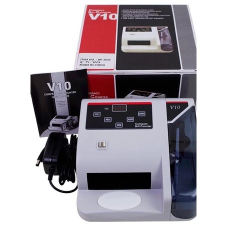 Mesin Mobile Penghitung Uang / Alat Hitung Uang Deteksi Uang Palsu Money Counter MC V10 / MC-V10 / MCV10 Ultraviolet Magnetic Portable MC V30 / MC-V30 / MCV30