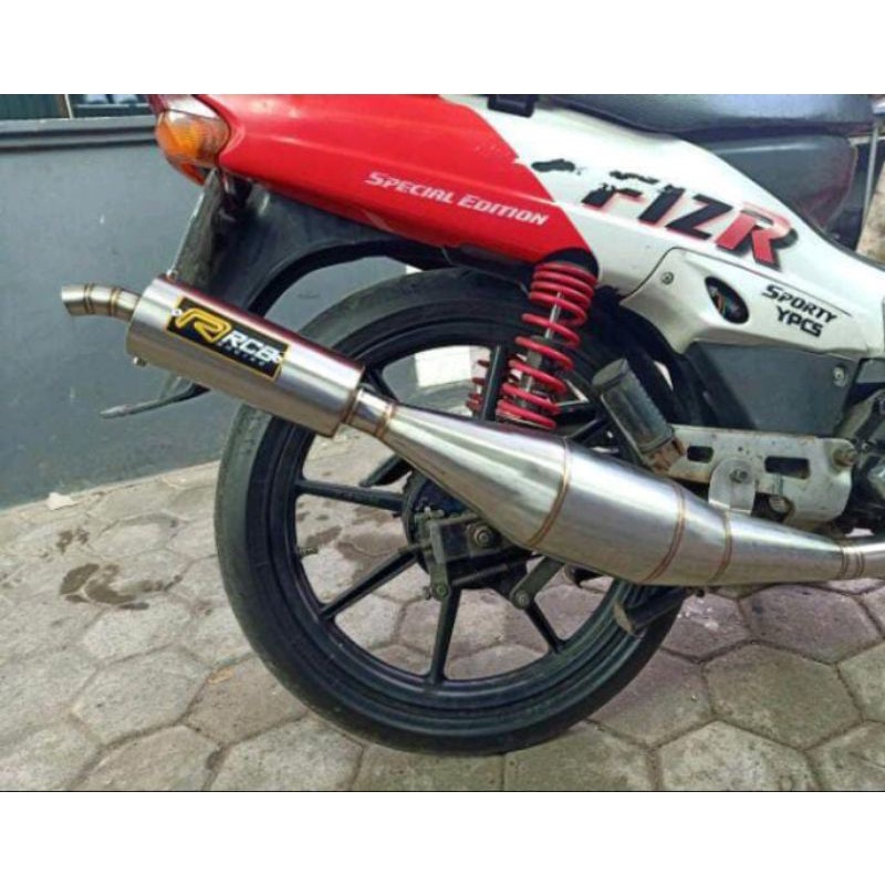 Knalpot fizr force1 f1zr fiz r standar racing rcb  knalpot fisr r rcb