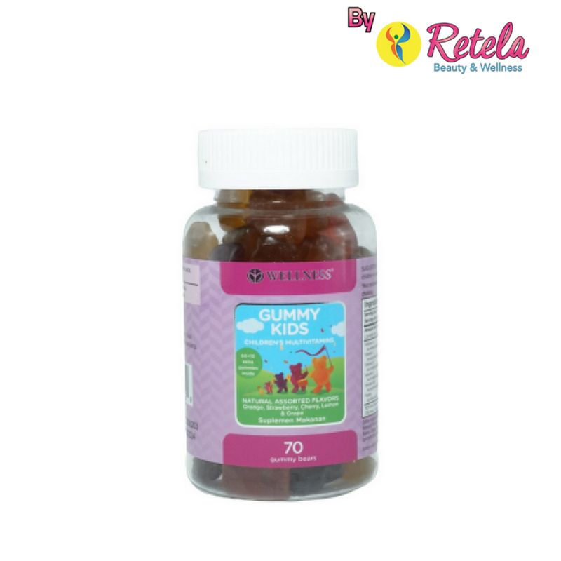 WELLNESS GUMMY KIDS 1 BOTOL ISI 70 GUMMY