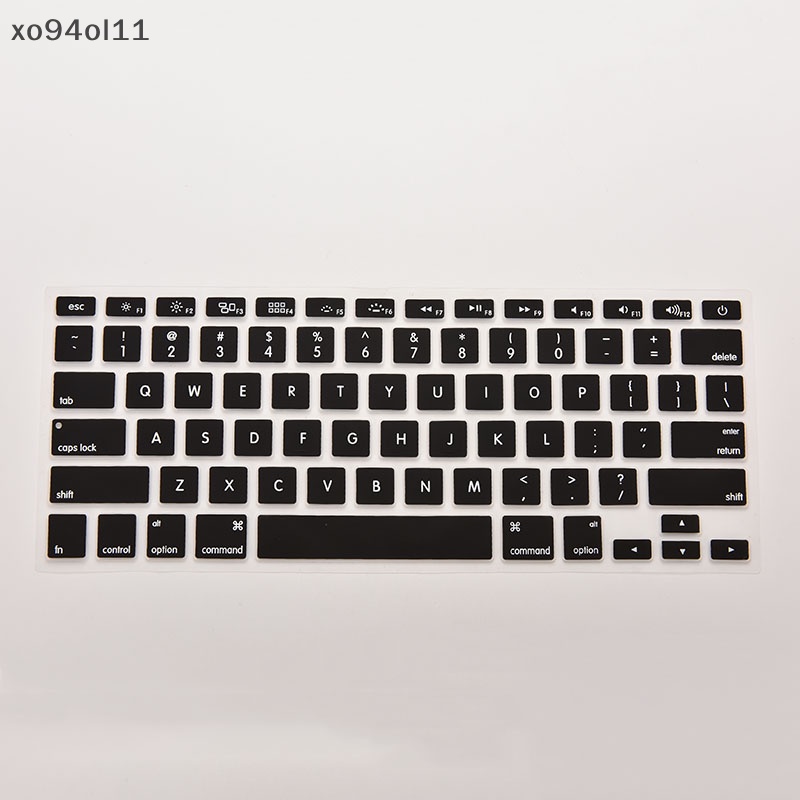 Xo Case Penutup Kulit Keyboard Bahan Silikon Untuk Macbook Air Pro 13.15.17&quot; Inch OL