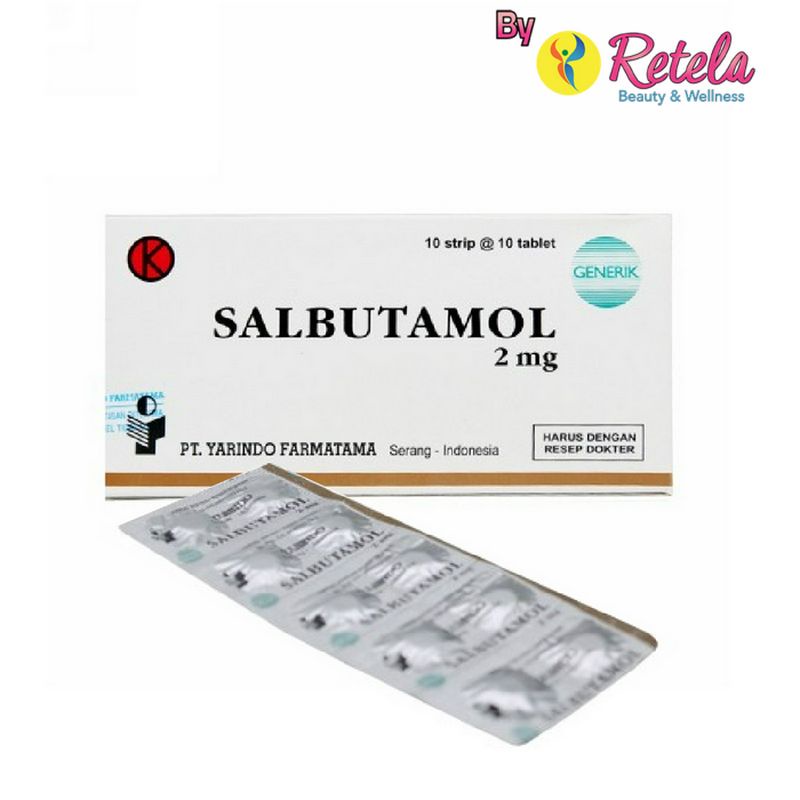 Salbutamol 2mg Tab 10`S[Gen]