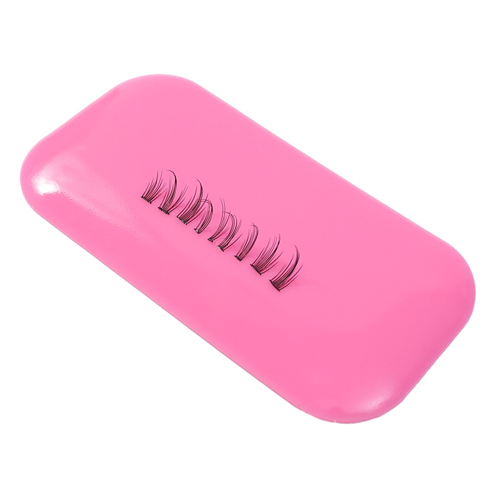 Pink Silicone Self-adhesive Fake Eyelashes Pads/Perpanjangan Bulu Mata Penahan Dahi/Eye Makeup Gel Lashes Tray