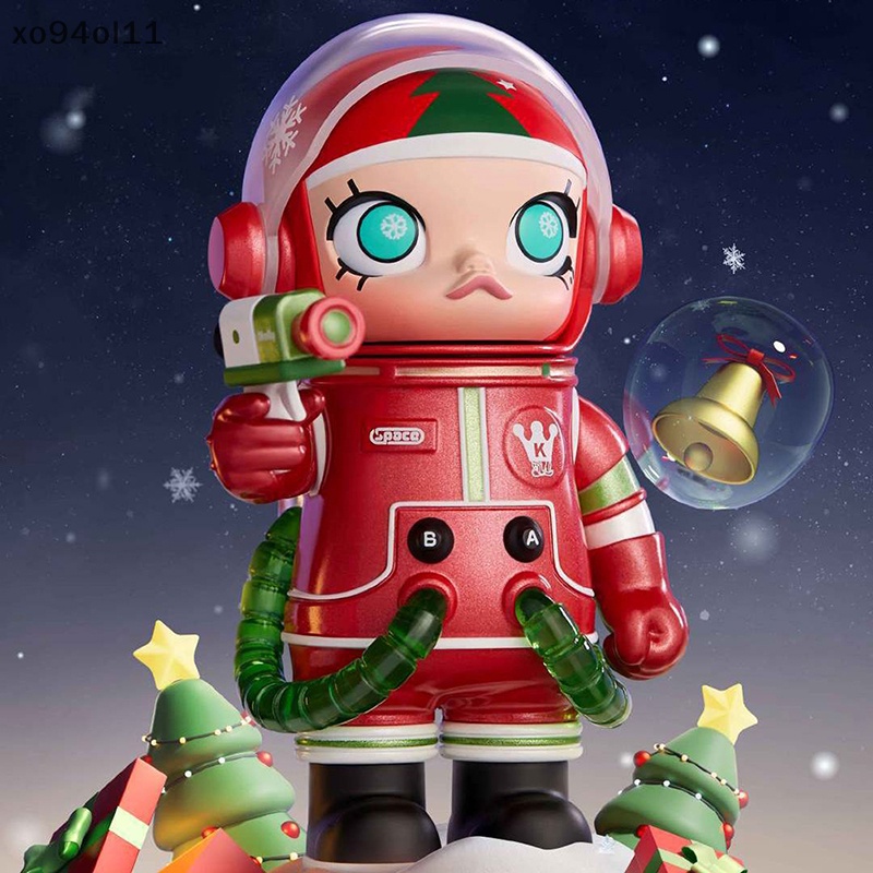 Xo SPACE Molly MEGA COLLECTION Series Box Figure Mainan Mini Lucu Molly Limited Figuri OL