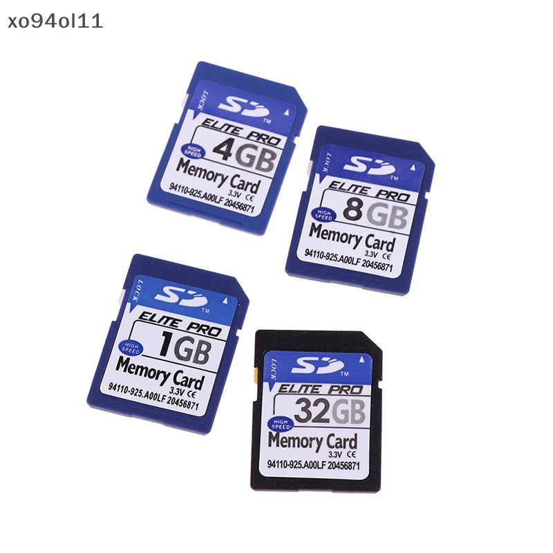 Xo SD Card 1GB 2GB 4GB 8GB 16GB 32GB 64GB Kartu Memori Flash Digital Aman OL