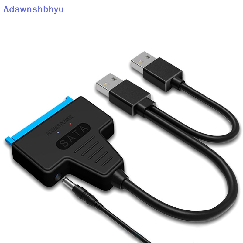 Adhyu SATA To USB 3.0 2.0/Type-C Adapter Untuk HDD Eksternal 2.5/3.5 Inch SDD Hardisk Disk Konektor Eksternal Drive Line Converter ID