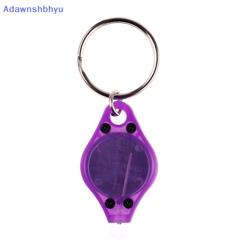 Adhyu Mini super micro Terang Cahaya LED camping Senter keyring Gantungan Kunci torch lamp ID