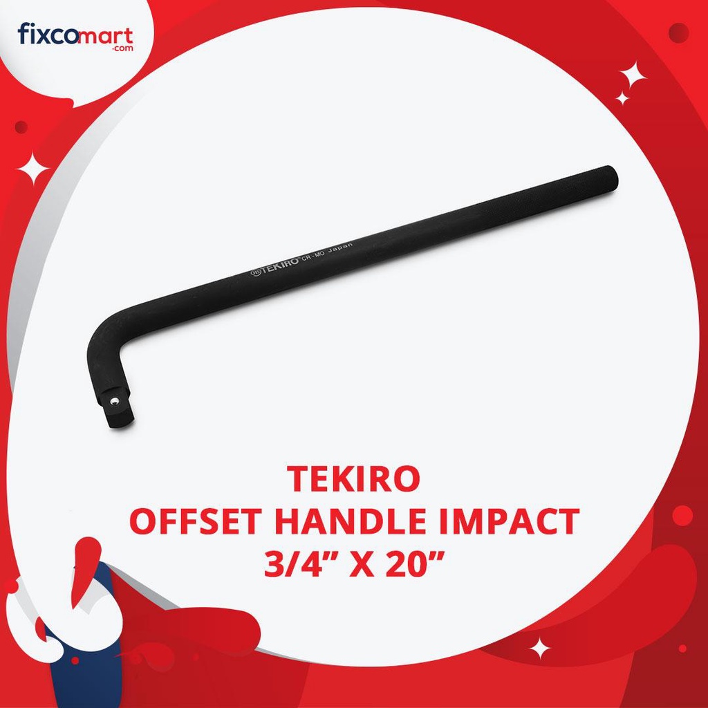 Tekiro Offset Handle Impact 3/4 X 20 Inch / Tekiro Gagang Sock L Impact