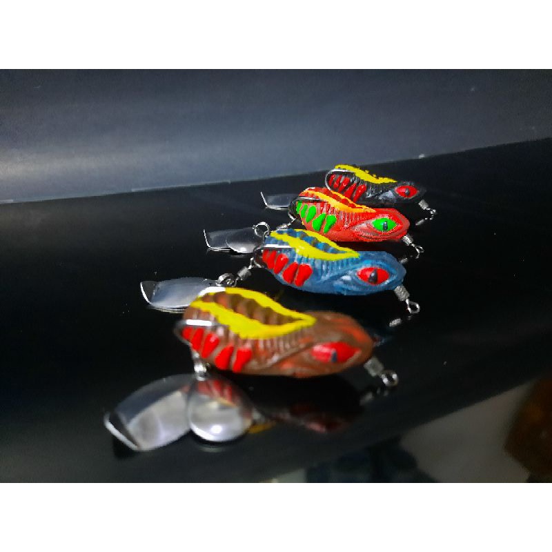 Soft frog T-rex SAE LURE kualitas bagus