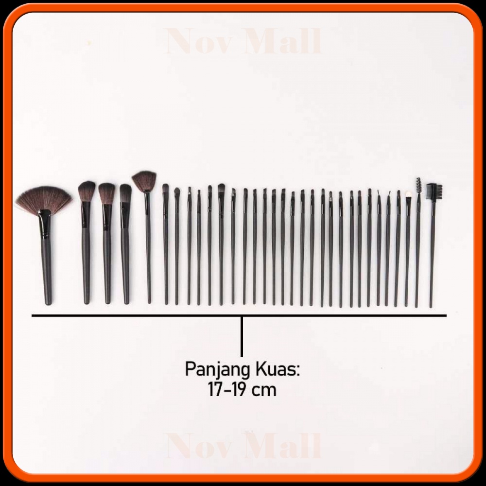 Brush Make Up 32 Set dengan Pouch - MAG5168