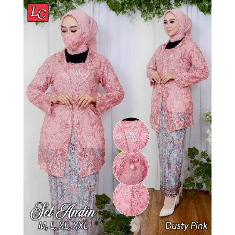 BA KEBAYA MODERN SETELAN KEBAYA ANDIN SYAKIRA / KEBAYA KONDANGAN TERBARU / KEBAYA PESTA