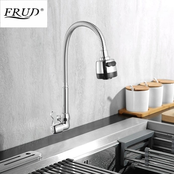 Kran Dapur Tembok Flexible IR4706 Merk Frud