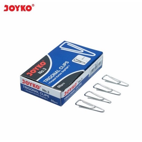 

Paper Clip Klip Trigonal No.3 Joyko 1 BOX