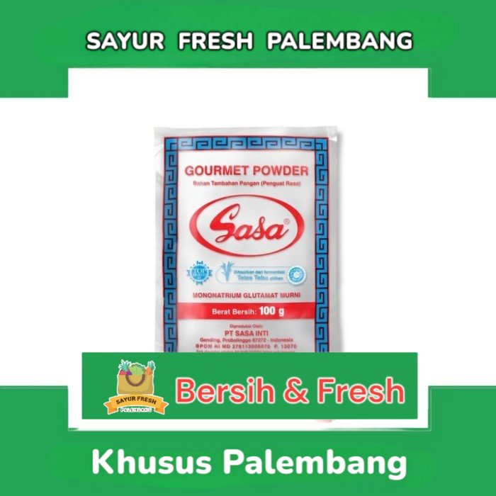 

Sasa MSG 100 gram - Sayur Fresh Pasar Perum