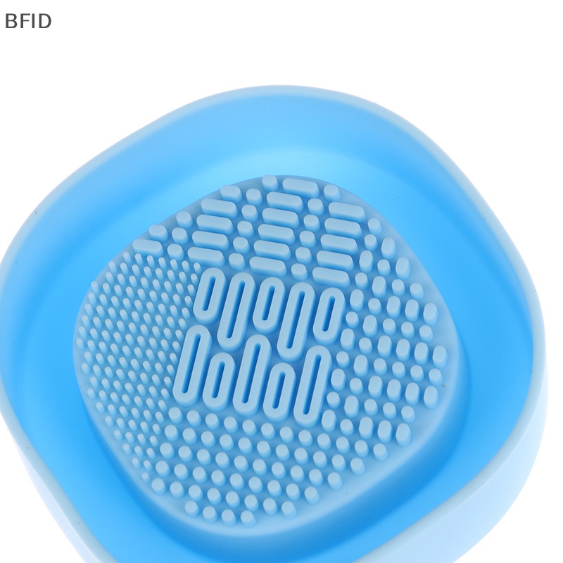 [BFID] Sikat Cuci Silikon Beauty Egg Bowl Makeup Brushes Cleaning Pad Foundation Makeup Tools Pembersih Mangkok [ID]