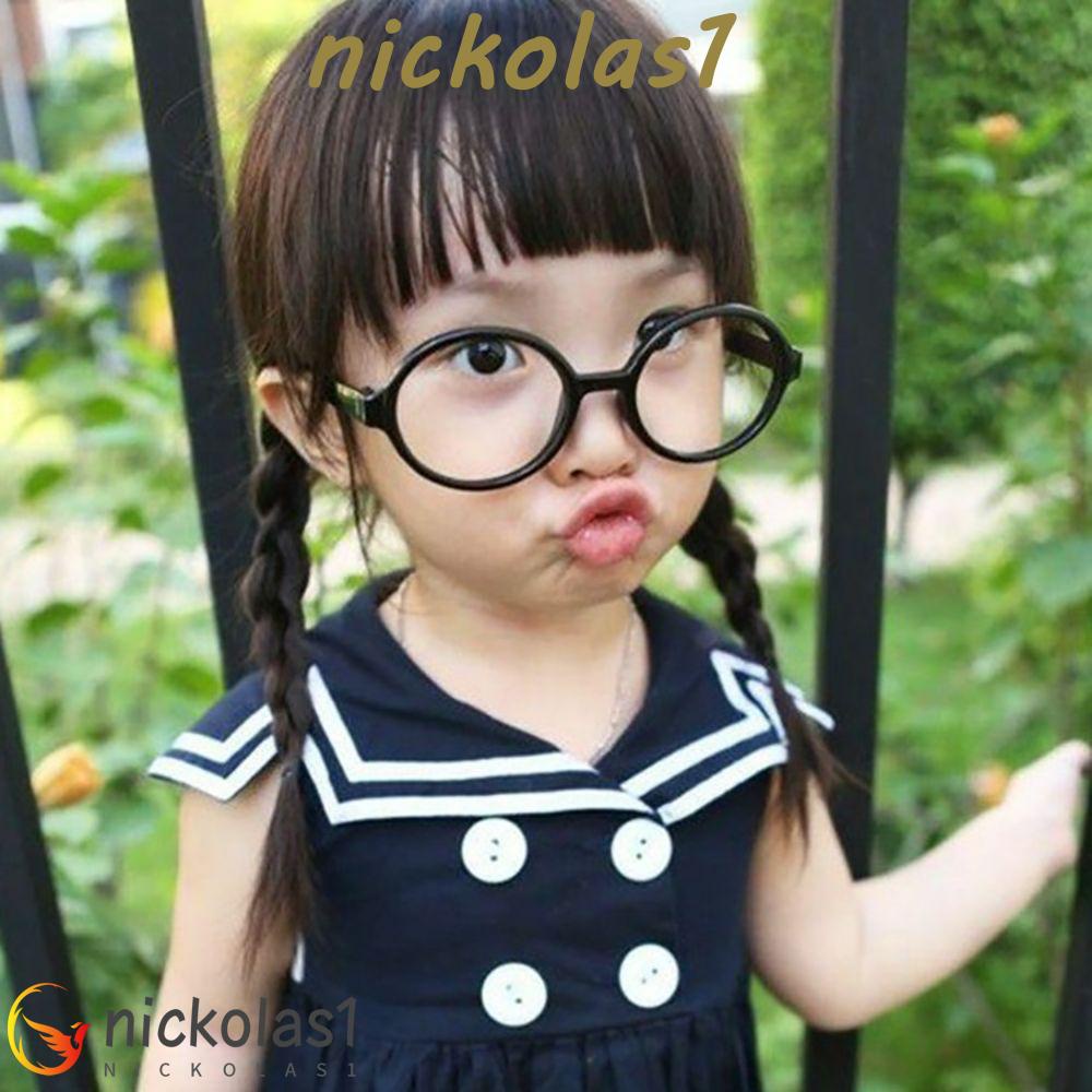 Nickolas1 Kid Kacamata Frame Korea Lovely Tanpa Lensa Kacamata Cowok Cewek Eyewear Light Spectacle Frame