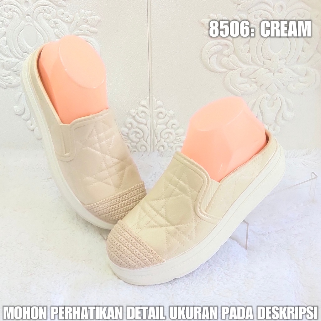 Sandal Bakpao Wanita 8506 Sendal Jelly Import Berkualitas AntiSlip SDLWW