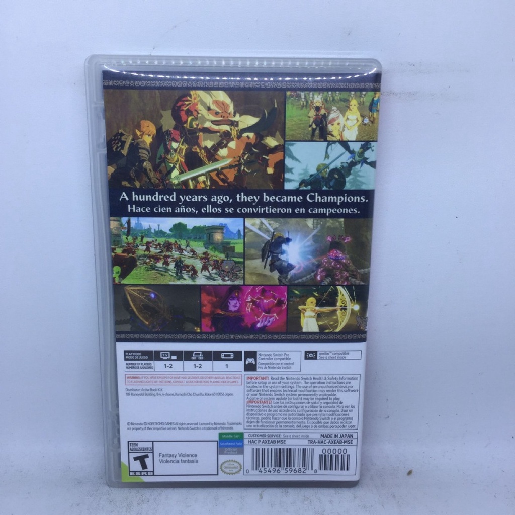 Nintendo Switch Hyrule Warriors Age of Calamity